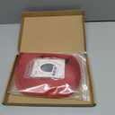 Yan Dream Long Straight Red Wig for Girls Middle Part Cosplay Halloween Party Wig