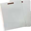 Amazon Basics Sturdy Pressboard Classification File Folders with Fasteners, Dividers, 2" Expansion for Documents Organization, 11.97 x 10.55 inch, Green, 10-Pack