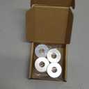 Solid Billet Handlebar Riser Bushings Compatible with Harley Softail Dyna Sportster FXR FX 1984-2016 (Silver