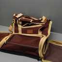 PetPro VED Pawsport to Adventure Pet Carrier, Brown