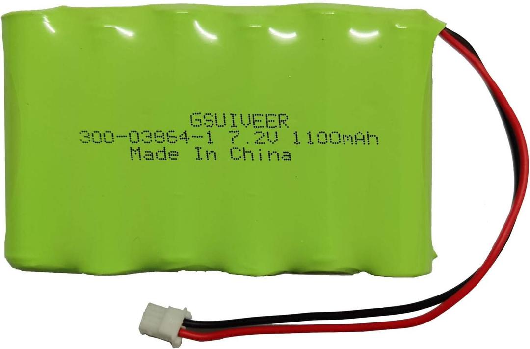300-03864-1 Battery 7.2V 1100mAh Compatible with Honeywell Alarm Lynx WALYNX-RCHB-SC Honeywell Lynx Touch K5109, L3000, L5000, L5100