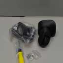 BQLZR Black Luggage Wheels Replacement Plastic Left & Right Swivel Luggage Suitcase Caster Wheels with 4 Holes,Hole Pitch (1.3"/1.54"/1.77"/1.18") 360 Degree Rotation (W041-2-Small)