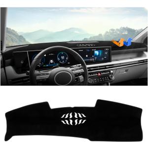 Autorder Dashboard Cover Mat for Hyundai Tucson 2025 2026 Accessories Dash Cover Upgrade Velvet Dash Mat Sunshade Glare UV Rays Protector