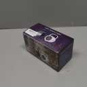 Yiixuyo-2 Set/LED Snowflake lamp mini, Dynamic Snowflake Christmas Projection lamp, Suitable for Indoor and Outdoor Landscape Christmas Decoration, Festivals, Weddings, and Home Decoration.  (Brown)