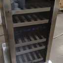 BODEGA 15 Inch Dual Zone Wine Fridge, 30 Bottle, Black 15” Wine Cooler Under Counter For Home and Kitchen, With Double-Layer Glass Door, Wine Refrigerators Free standing with Temperature Control.