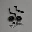 a Pair of Children's Bicycle Riding Flash Silent Training Wheels, Suitable for 12-20 inch Single Speed Bicycles