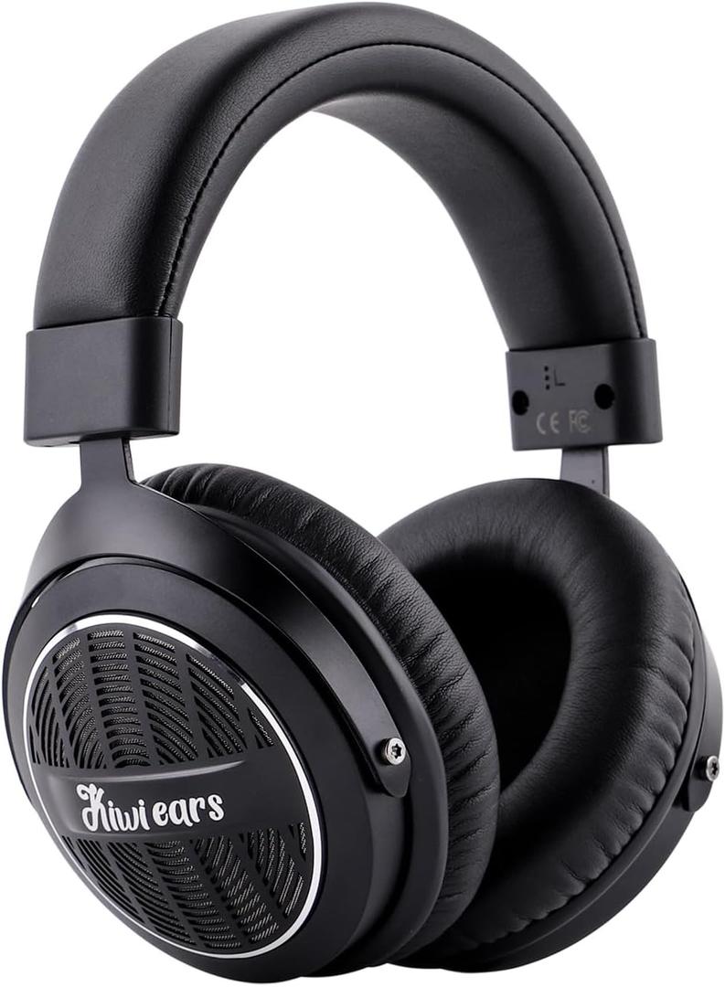 Linsoul Kiwi Ears Ellipse Over Ear Headphone, Studio-Grade Dynamic Driver Headphones,Wired Gaming Headset, Hi-Fi Stereo Wired Headphones, Open-Back Headphone for Musician Audiophile Gaming