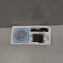 3 in 1 Mini Foldable Charging Station for Apple Devices, Wireless Charger Stand for Magsafe for iPhone 17/Air/16/15/14/13/12 Series, Apple Watch Series, AirPods pro/2/3/4, Gifts for Women Men (Blue)