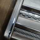 Shule Electric Pasta Maker Machine with Motor Set Stainless Steel Pasta Roller Machine Silver