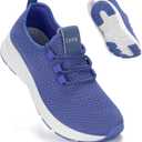 Wide Toe Box Shoes Women Non-Slip Wide Width Sneakers Ultra Light Extra Wide Road Running Shoes for Women Breathable Tennis Walking Gym Workout Trainer 6-12