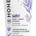 The Honest Company Hydrating Face + Body Lotion | Fast Absorbing, Naturally Derived, Hypoallergenic | Lavender Calm, 8.5 fl oz