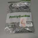 PRETTYGARDEN Women's Summer Spaghetti Strap Tank Tops Sleeveless Camisole Blouses Asymmetrical Going Out Basic Tank Shirt (Gray, M)