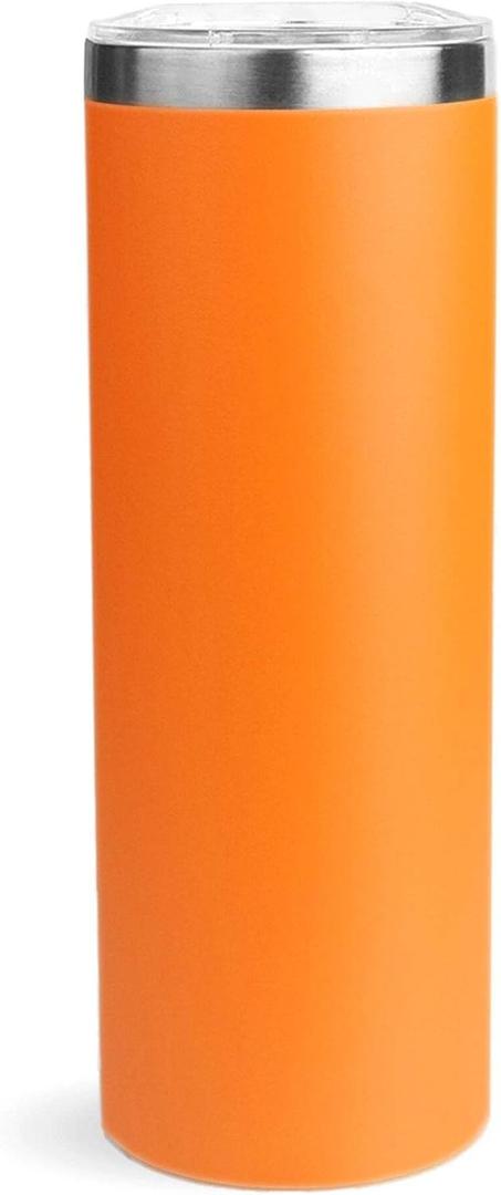 20 oz Tall Skinny Tumbler - Orange