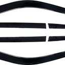 MNGYNUKA Rain Guards Window Visors for Toyota Highlander 2020-2026, 6Pcs