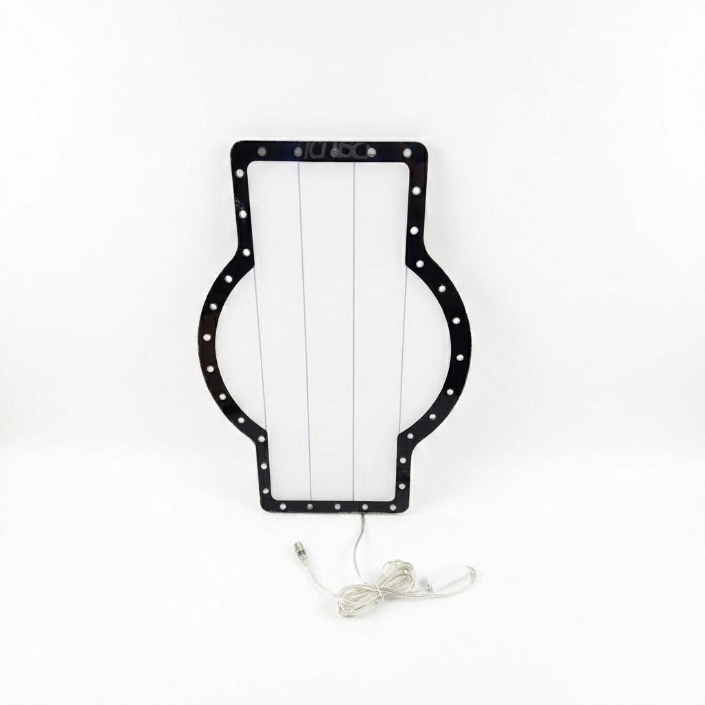 Acrylic backboard base LED neon sign