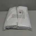 BGment Pure White 100% Blackout Curtains 84 Inches Long with Thermal Insulated Liner, Rod Pocket and Back Tab Double Layer Full Room Darkening Window Curtain for Bedroom, 2 Panels, Each 42 x 84 Inch