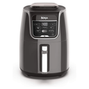 Ninja | XL Single Basket Air Fryer | 5.5 QT Capacity fits 3lbs of Wings | 5-in-1Air Fry, Roast, Bake,Reheat & Dehydrate |Dishwasher Safe Parts & Recipe Guide | Grey |AF150AMZ