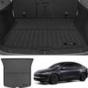 Custom Car Cargo Mats Trunk Liner All Weather TPE for 2025 2026 Tesla Model Y Juniper 5 Seat Accessories (for 2025 2026 Tesla Model Y Juniper 5 Seat)