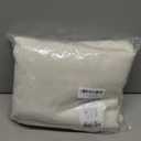 NICETOWN Thick Linen Boho Curtains for Living Room, Rod Pocket & Back Tab Semi Sheer Drapes Privacy Assured with Light Filtering Linen Blend for Living Room/Bedroom, Off White, W55 x L95, 1 Pair