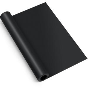 Amylove 12" x 5 ft Extra Large Magnetic Sheets Roll for Crafts, 30 Mil Black Flexible Vinyl Non Adhesive Cuttable Backing Sheet for Die Arts Refrigerator Metal Storage