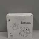 Smily Mia 2pack Penguin Teether for Babies 0-6Month, Infant Teething Toys,Pacifiers for Breastfed Babies, Silicone Teething Mittens for 3-6Months, Perfect Shower Gift+Baby Registry, Pink&Purple