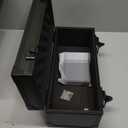 Toploaders Storage Box for 3" x 4" 35pt Rigid Cards, Trading & Sports Cards, Graded & Rating Cards, with 3 DIY Sponge Partitions (Holds 300+ Toploaders (N300-Black)