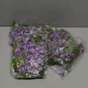 Lvydec Wisteria Artificial Flowers Garland, 4 Pcs Total 28.8ft Artificial Wisteria Vine Silk Hanging Flower for Home Garden Outdoor Ceremony Wedding Arch Floral Decor (Light Purple)