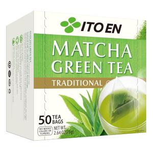Ito En Traditional Matcha Green Tea 50 Count Zero Calories, Caffeinated