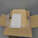 8 Pack Plastic Storage Bins with Bamboo Lids - Stackable Storage Baskets with Handle for Pantry Organizer and Storage, Plastic Containers Bins Lidded Storage Bins for Classroom Office Shelves