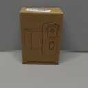 Anti-Theft Blink Doorbell Mount, Drill-Free Door Mount for Blink Video Doorbell (2nd Gen), Doorbell Bracket Holder with Rain Cover Not Block Doorbell Sensor Easy to Install for Business, Dorm, Rentals (Black)