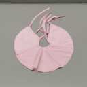 Gejoy Christmas Tree Skirt Jade Fox Velvet Light Pink Mini Tree Skirt for Xmas Party Christmas Decoration Bedroom Home Classroom Corner Decor 12 Inches Gift to Family and Friends