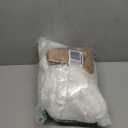 Floraltop 6Pcs Personalized Christmas Stockings with Name Tags 18 Inch Large Xmas Faux Fur Stockings Plush Fur Hanging Ornament 2025 Christmas Stockings for Christmas Home Decor(White)