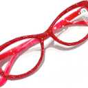 Fashion Cat Eye Women Rhinestone Reading Glasses Red bling Diamond Reader Ladies Diamond Party Eyewear