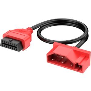 Autel 7 Pin OBD1 to OBD2 Adapter Cable for Ford, 7Pin OBD1 to 16 Pin OBD2 Diagnostic Cable, Fit for Ford Vehicles with 7Pin Port, Work with Scan Tool and Code Reader Autel 7 Pin OBD1 to OBD2 Adapter Cable for Ford, 7Pin OBD1 to 16 Pin OBD2 Diagnostic Cable, Fit for Ford Vehicles with 7Pin Port, Work with Scan Tool and Code Reader