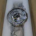 ZHKABEG 9.45 Inch Alabaster Wall Sconces, Nordic Style Natural Stone Wall Lamp, Marble Lampshade Up and Down Lighting Fixtures, Metal Base Hardwired Indoor Wall Light for Bedroom Bedside Hallway