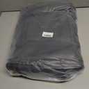 FENRUIEN Travel Backpack with Shoe Compartment, Water Resistant Backpack Carry On Luggage with USB Charging Port, Black