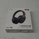 Edifier W830NB Wireless Over Ear Headphones with -45dB Active Noise Cancelling, 94H Playtime, LDAC Hi-Res Sound, Spatial Audio, Fast Charging, Multipoint Connection, Bluetooth V5.4 - Black