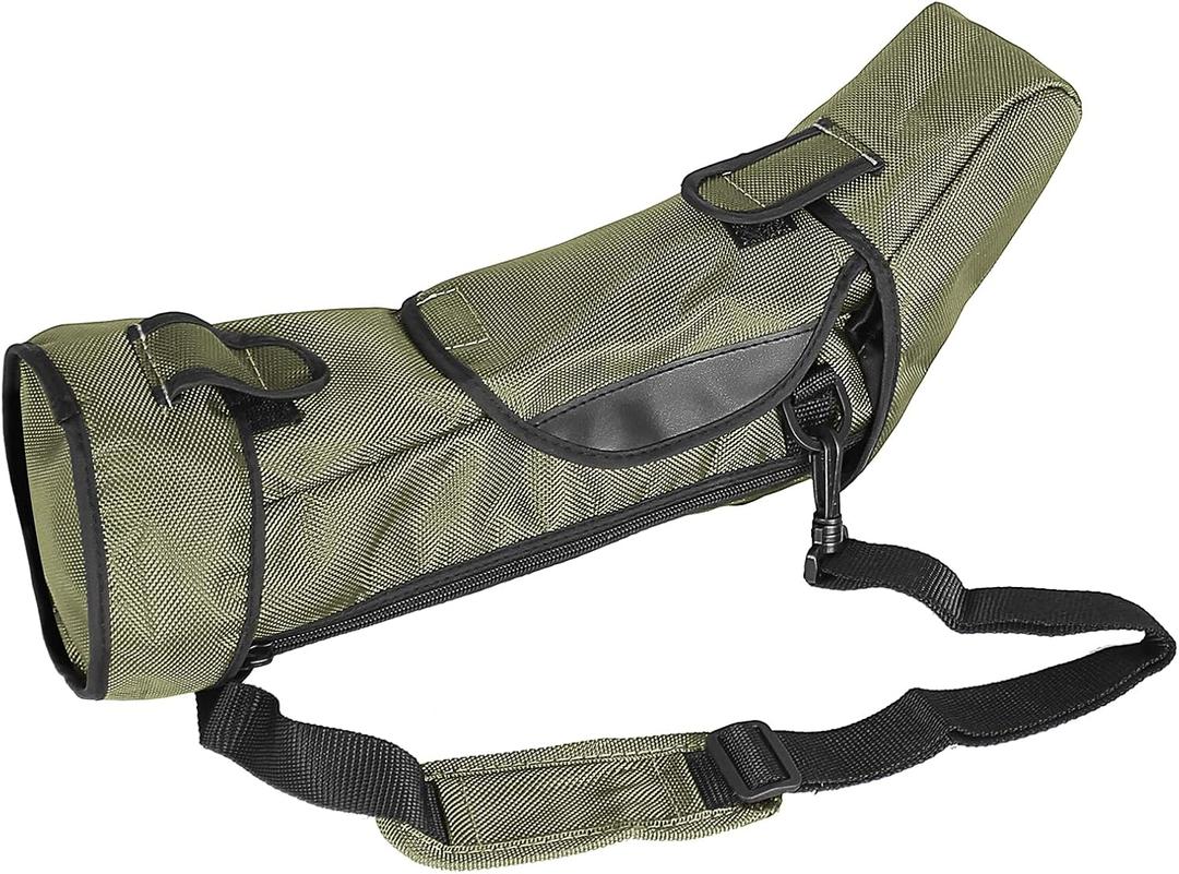 Deluxe Spotting Scope Case for Spotting Scope - Spotting Scope Cover Harness Compatible Nexiview Gosky WOZEL GUANIEE Athlon Aurosports Spotting Scope (B. For 20-60x60)