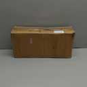 Sasylvia Christmas Wooden Tree Fence with LED String Light Xmas Wooden Picket Fence Holiday Indoor Garden Fence for Christmas Tree Garden Grass Lawn Party Decorations(Height 16 inch, Length 11 FT)