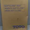 TOTO SS124-01 Toilet Seat in Cotton White
