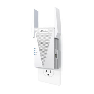 TPLink RE615X AX1800 WiFi 6 Range Extender w/Ethernet Port | 1.8G DualBand Wireless Repeater Amplifier | Up to 2100 Sq. Ft., 64 Devices | Internet Signal Booster | APP Setup | EasyMesh Compatible