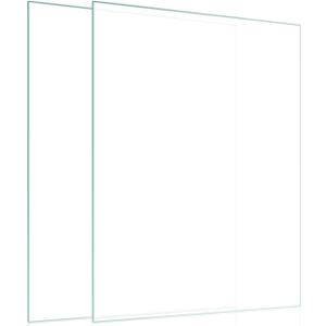 Egofine 4x6 Heat-Strengthened Glass Replacement for Picture Frame (Crystal Clear, 2 Pack), Replacement Glass for 4 by 6 Photo Frame