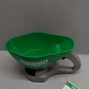 Chapin 8706G Spreader, Lawn and Garden, TurfPro, Hand Crank, Lightweight, Portable, Poly Scoop, Thumb Control Gate, 3 Settings, Ideal for Small Spaces, 15 Setting Gate, Fertilizer and Seeds, 0.3 Gal