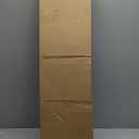 Haton Window Privacy Film, Stained Glass Rainbow Film Decorative Window Clings, Static Cling Sun Blocking Sticker Decal Covering Tint for Home Heat Control, Non-Adhesive, Brown 35.4" x 78.7"