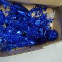 Miliocry 6 Pack Metallic Foil Spray Centerpiece Star Table Decoration Burst Table Centerpieces for Birthday Wedding Anniversary Graduation Holiday Party Supplies Decor Blue
