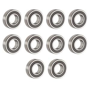 Donepart R12-2RS Bearings, 3/4 x 1-5/8 x 7/16 Inch Ball Bearing, High Speed Pre Lubricated, Double Sealed Bearings for Motor, Mini Bike, Wheels, Pool Pumps (10 Pack)