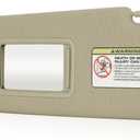 Beige Driver Left Side Sun Visor Replacement Compatible with 2011 2012 2013 2014 2015 Hyundai Elantra Replace 852103X000TX