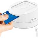 Dock for Square Reader - Compatible with 1st and 2nd Generation Square Reader, Elegant White Case, Anti-Sleep Feature, Includes 1.5m Cable - Stylish and Functional, White.