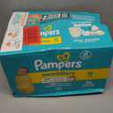 Pampers Swaddlers Diapers, Size 0 (up to 10 lbs), 84 Count, Absorbent, Keeps Baby Dry and Comfortable, Skin Safe Disposable Baby Diaper (Packaging May Vary) (Newborn)