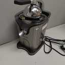 Healnitor 150W Electric Citrus Juicer Squeezer with 2 Cones, Stainless Steel Quiet Orange Juice Extractor Machines for Lime Grapefruit Lemon, Detachable Design